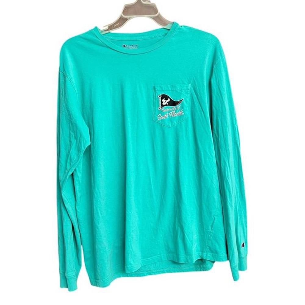 Champion Aqua Long Sleeve Tee